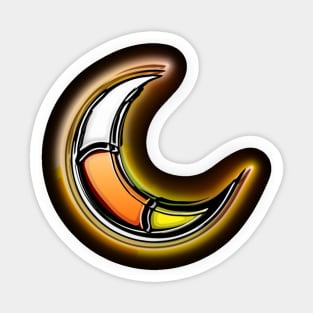 Crescent Moon Candy Sticker